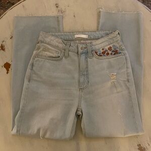 Lauren Conrad High Rise Crop jean size 2